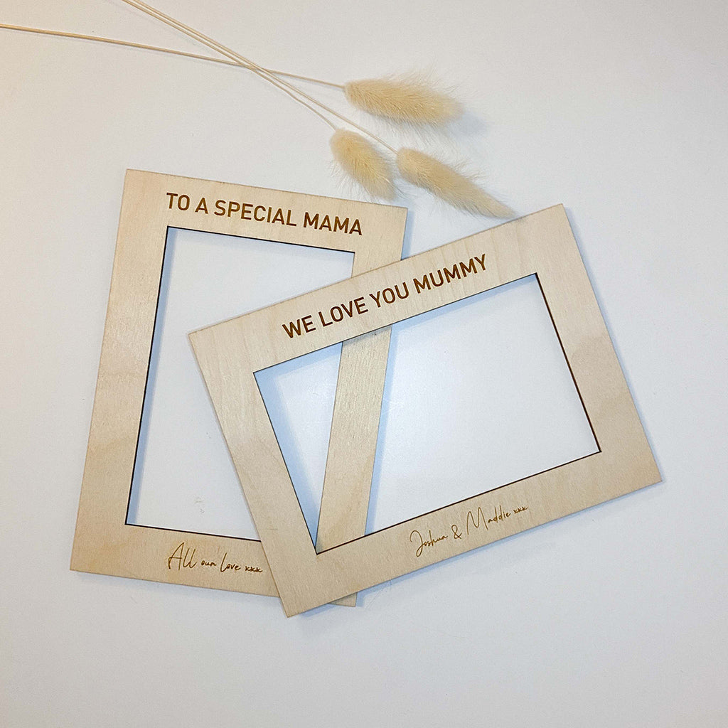 Personalised Fridge/Leaning Frame 6x4in