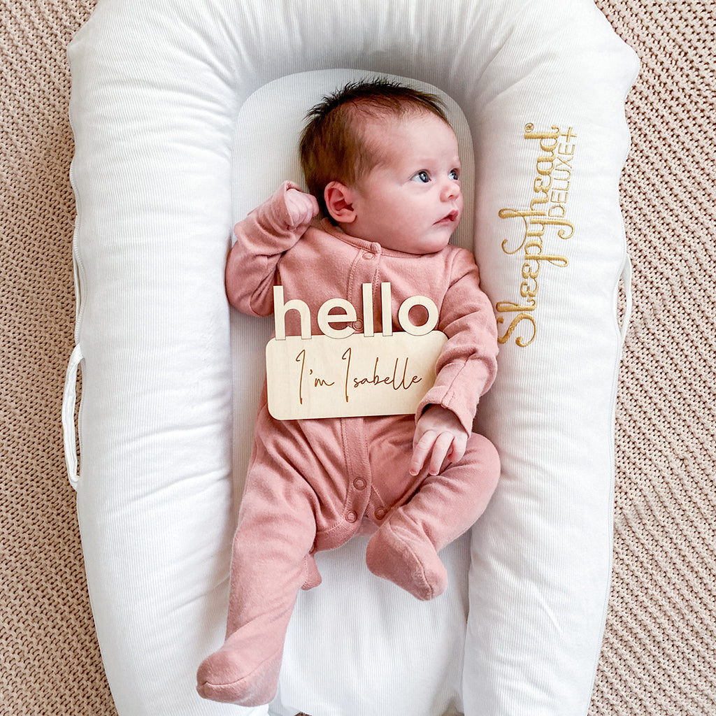 Hello I'm Announcement Plaque