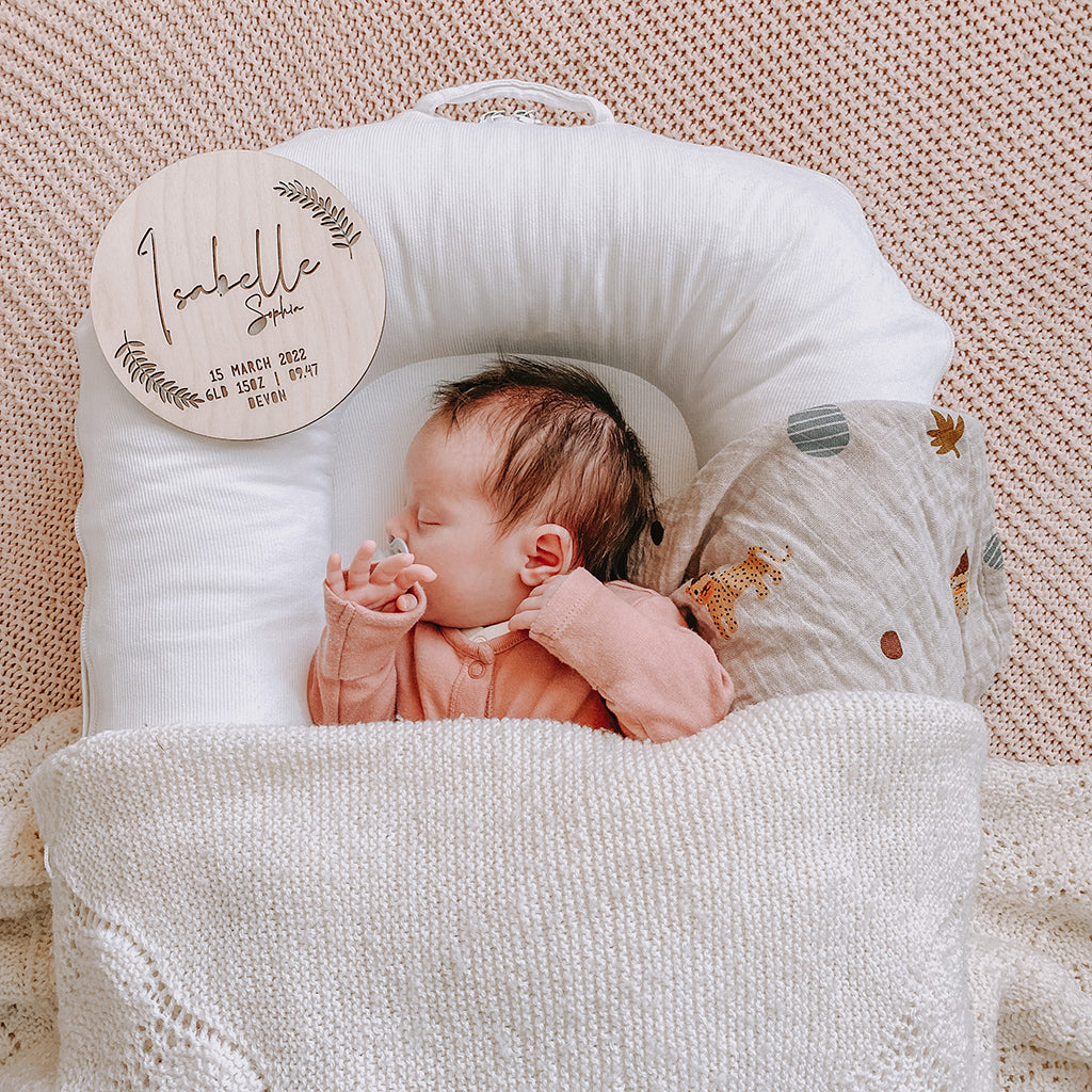 Fern Birth Plaque
