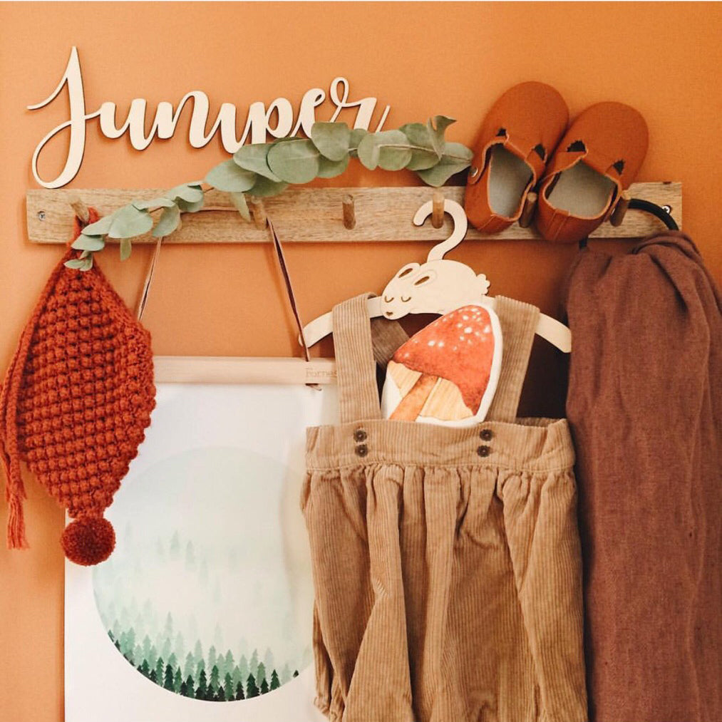 Classic Wall Name | Personalised Wooden Nursery Decoration
