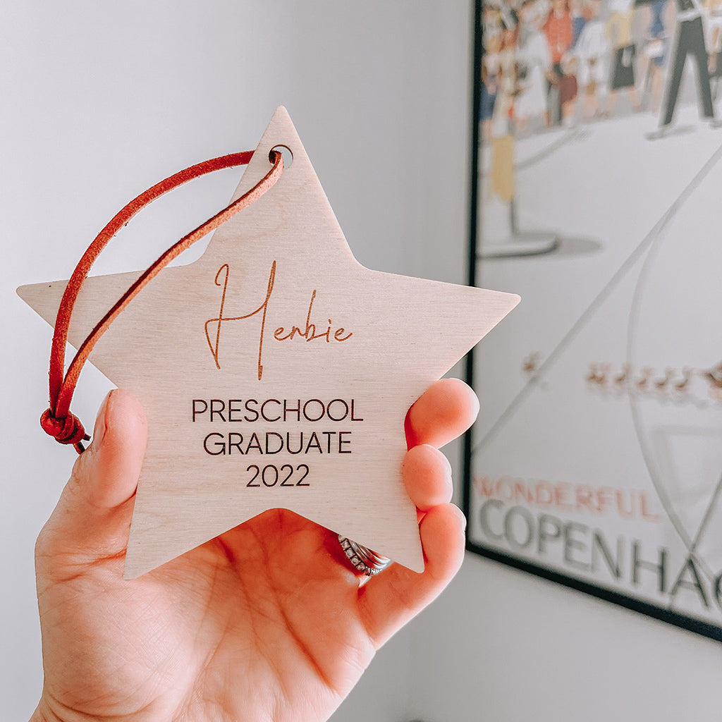 Leavers Star Personalised Gift