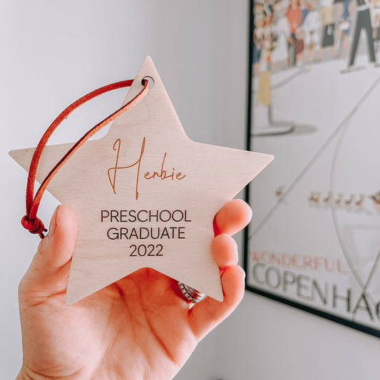 Leavers Star Personalised Gift