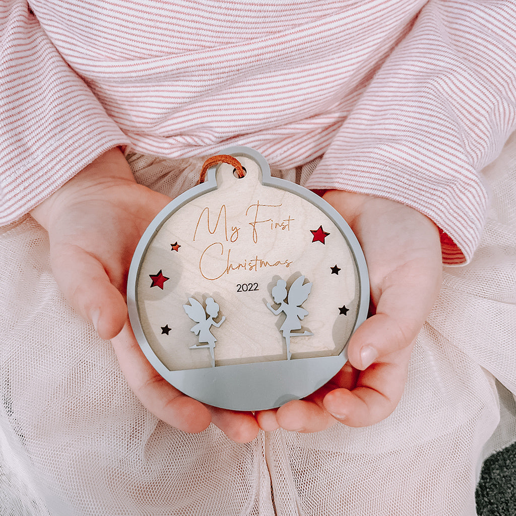 Fairy First Christmas Bauble
