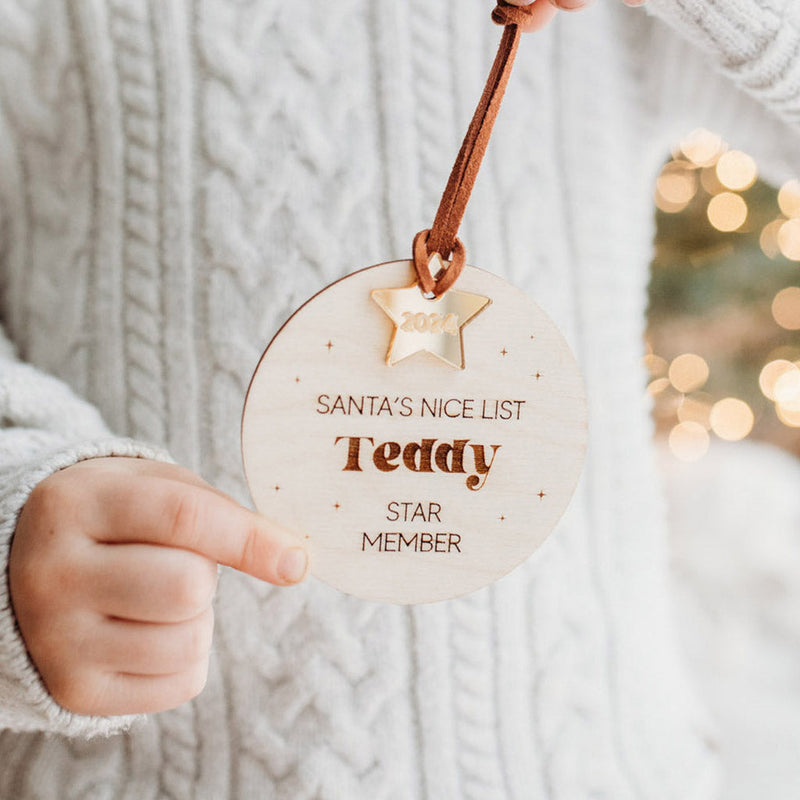 Wooden Baubles