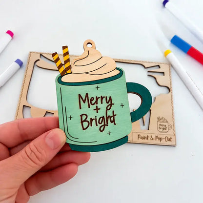 Paint Your Own Decoration - Hot Chocolate