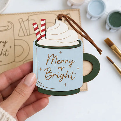 Paint Your Own Decoration - Hot Chocolate
