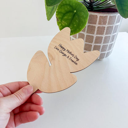 Personalised Flower Mother's Day Gift