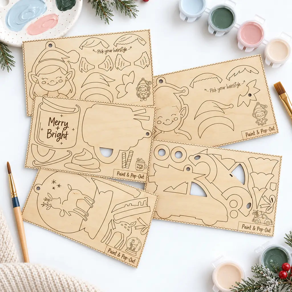 Paint Your Own Decoration - Reindeer