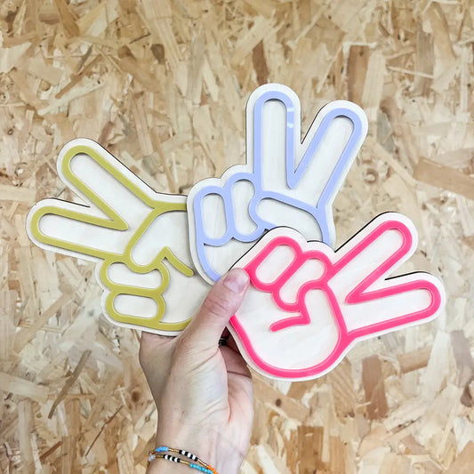 Peace Hand Wall Decor