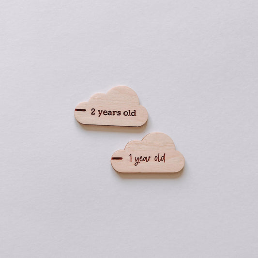 Growth Chart Markers - Cloud