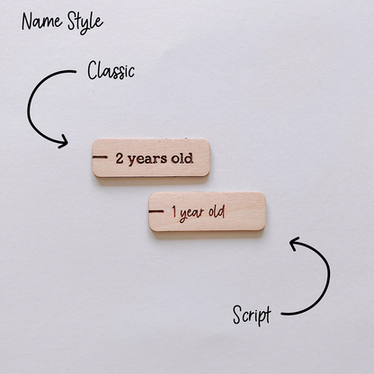 Growth Chart Markers -  Rectangle