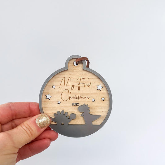 My First Christmas 2022 Bauble