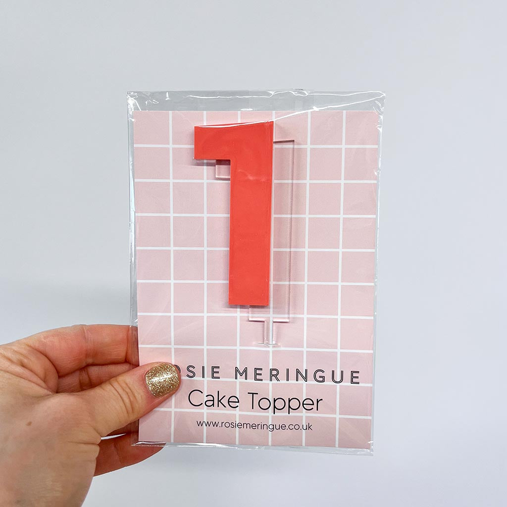 1 Cake Topper