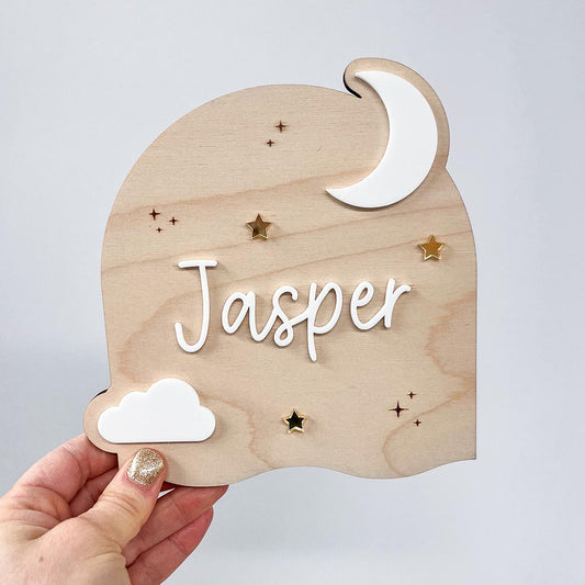 Jasper Moon Name Sign