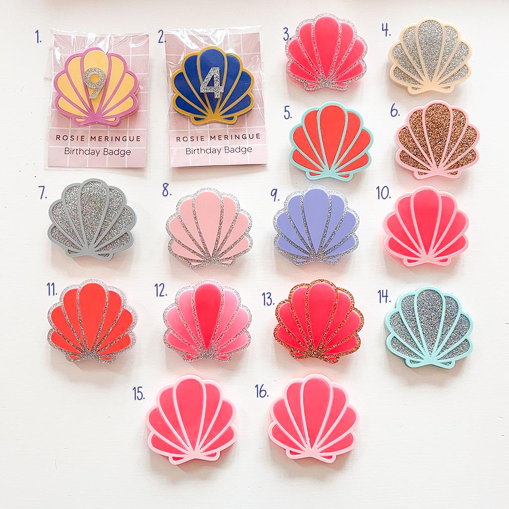Birthday Badges Shell