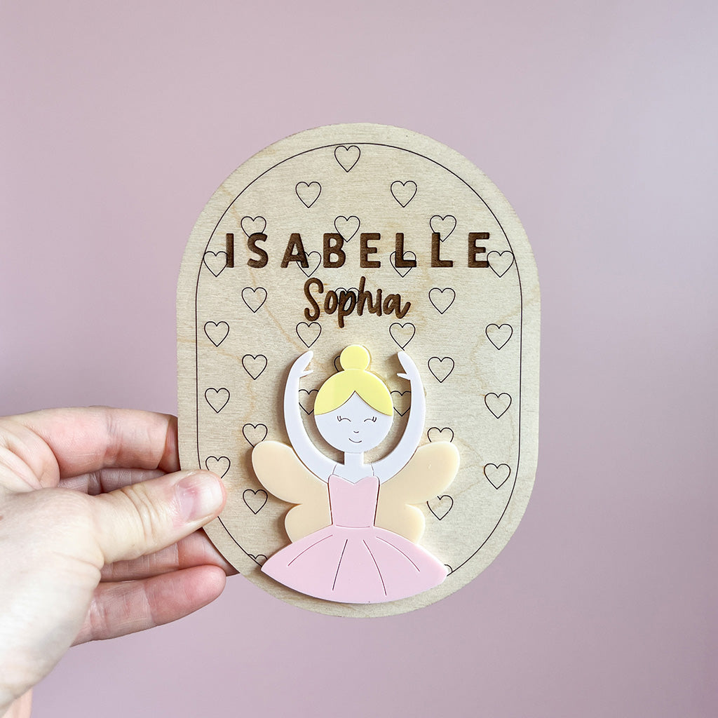 Dancer Name Plaque Oval