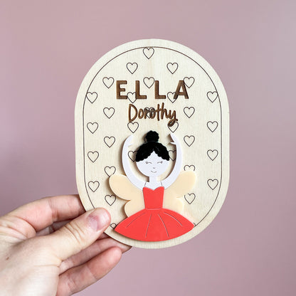 Dancer Name Plaque Oval