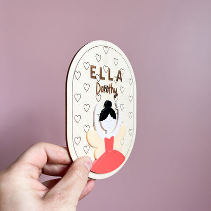 Dancer Name Plaque Oval