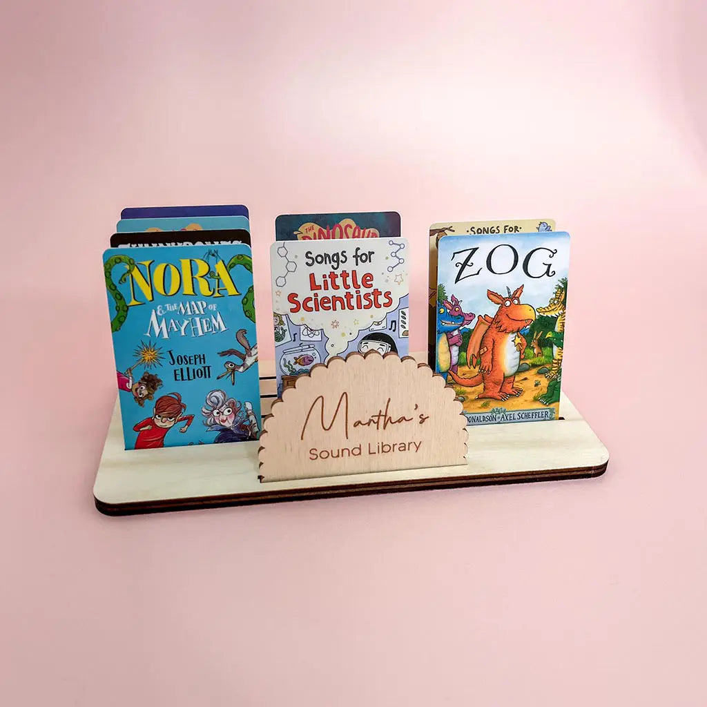 Yoto Card Holder Stand & Name Plaque