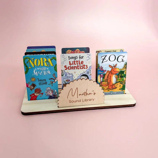 Yoto Card Holder Stand & Name Plaque