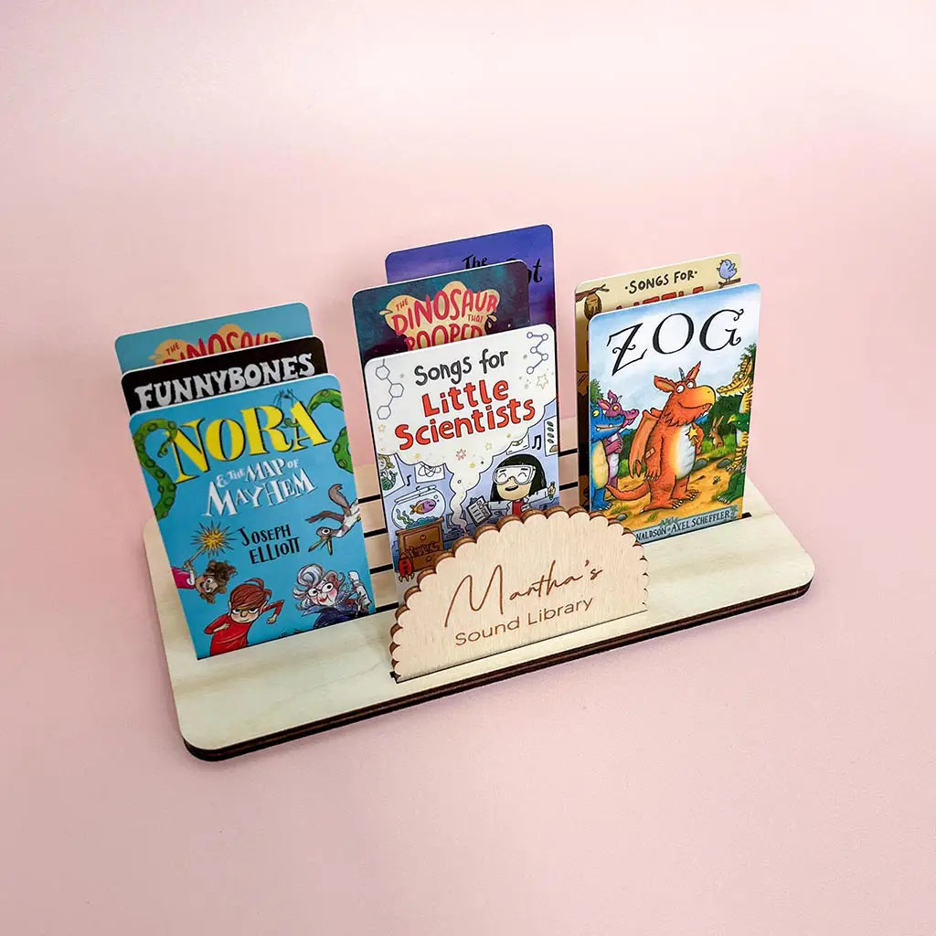 Yoto Card Holder Stand & Name Plaque