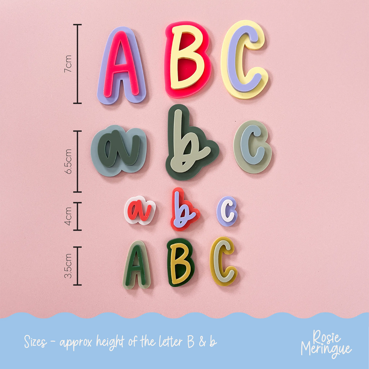Magnetic Locker Letters Script