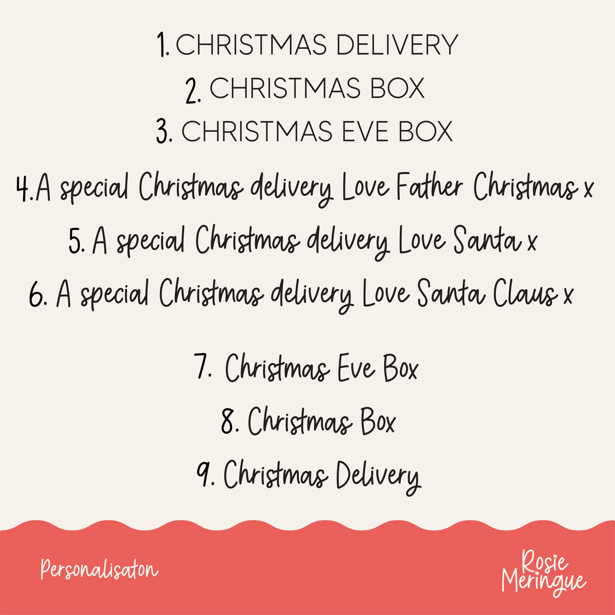 Family Christmas Eve Box