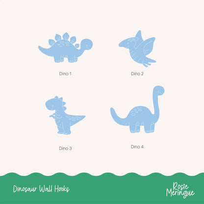 Dinosaur Wall Hooks