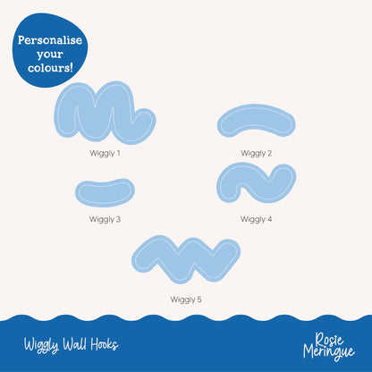 Wiggly Acrylic Wall Hook