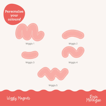 Wiggly Magnetic Locker Decorations