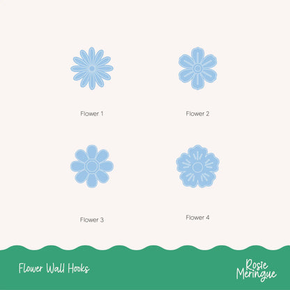 Flower Wall Hooks