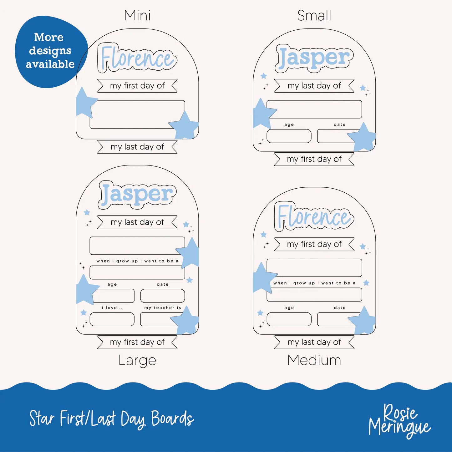 Back to School Boards - Stars