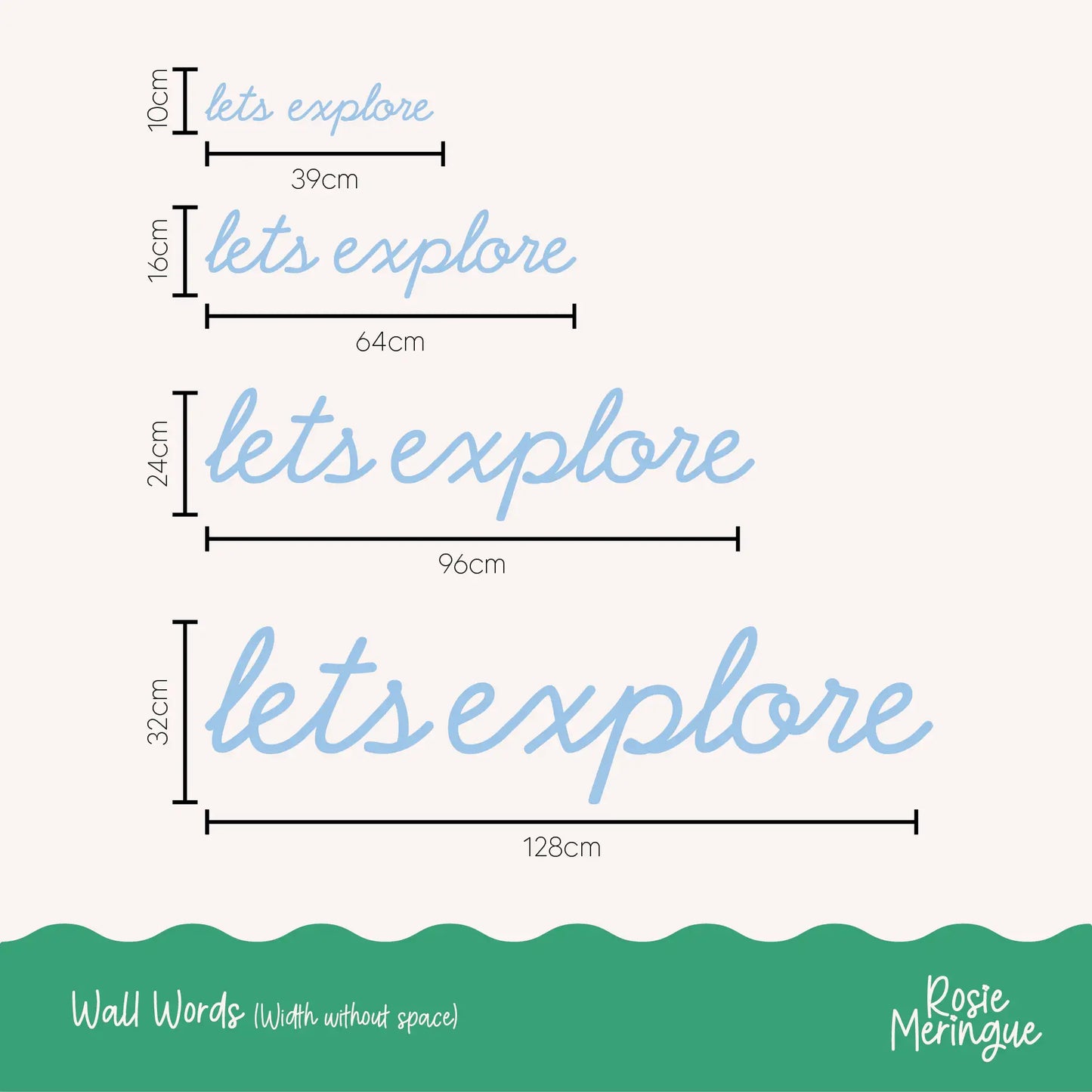 Lets Explore Wall Sign