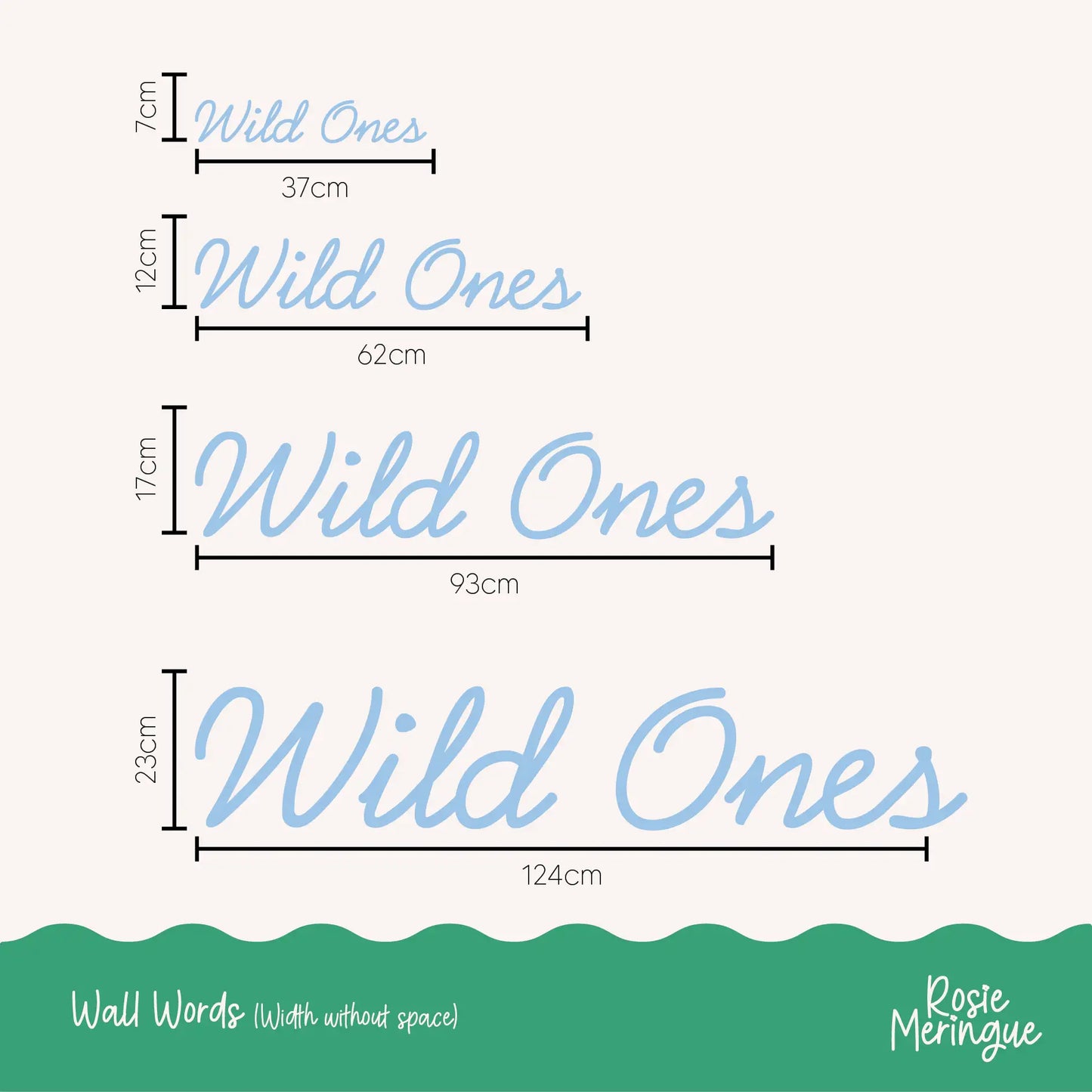 Wild Ones Wall Sign