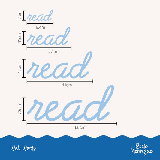 Read Wall Sign