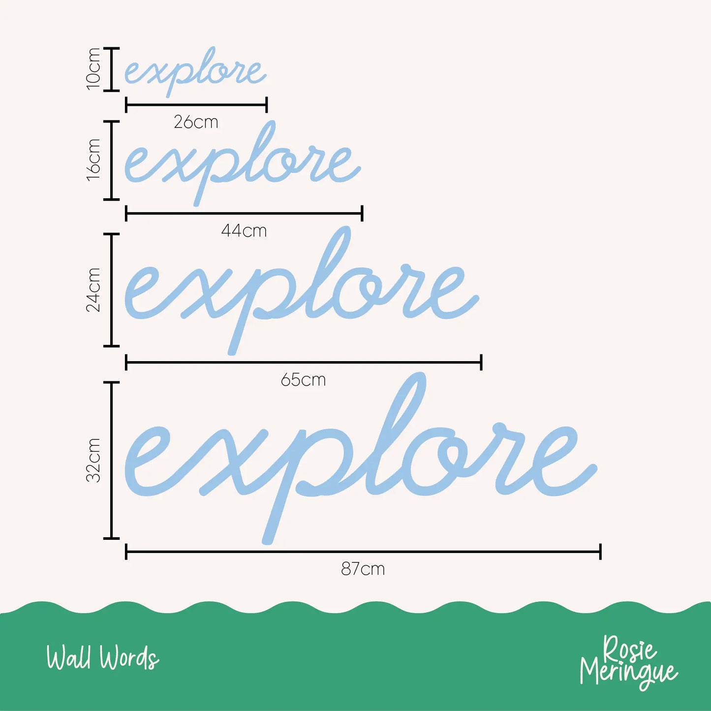 Explore Wall Sign