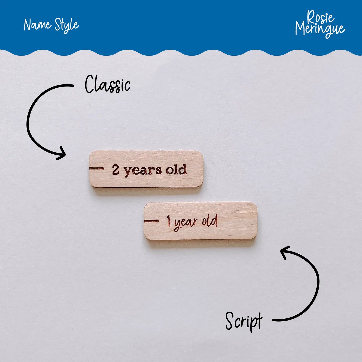 Growth Chart Markers -  Rectangle