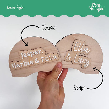 Personalised Height Chart - Name