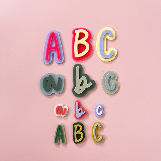 Magnetic Locker Letters Script