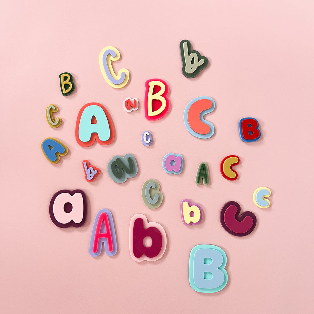 Magnetic Locker Letters Script