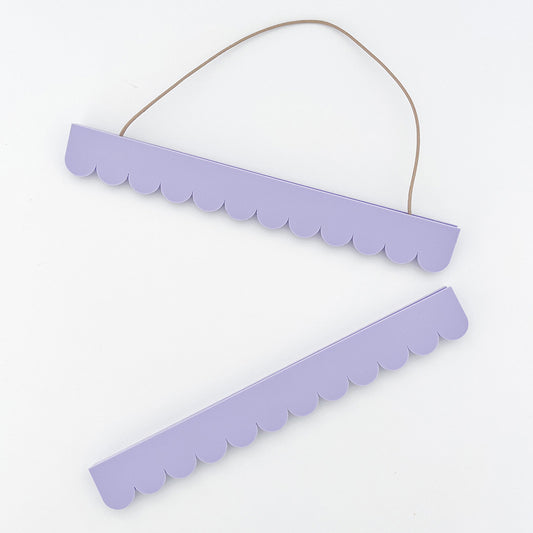 Scalloped Acrylic Magnetic Picture Frame