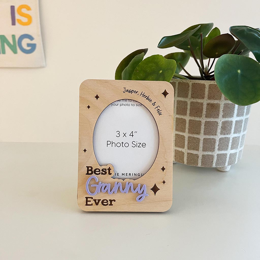 Best Mum Ever Personalised Mother's Day Frame