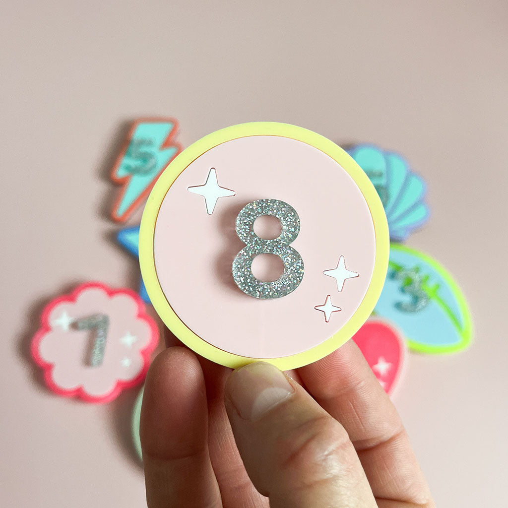 Lucky Dip Birthday Badge