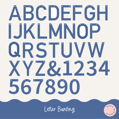 Letter Bunting