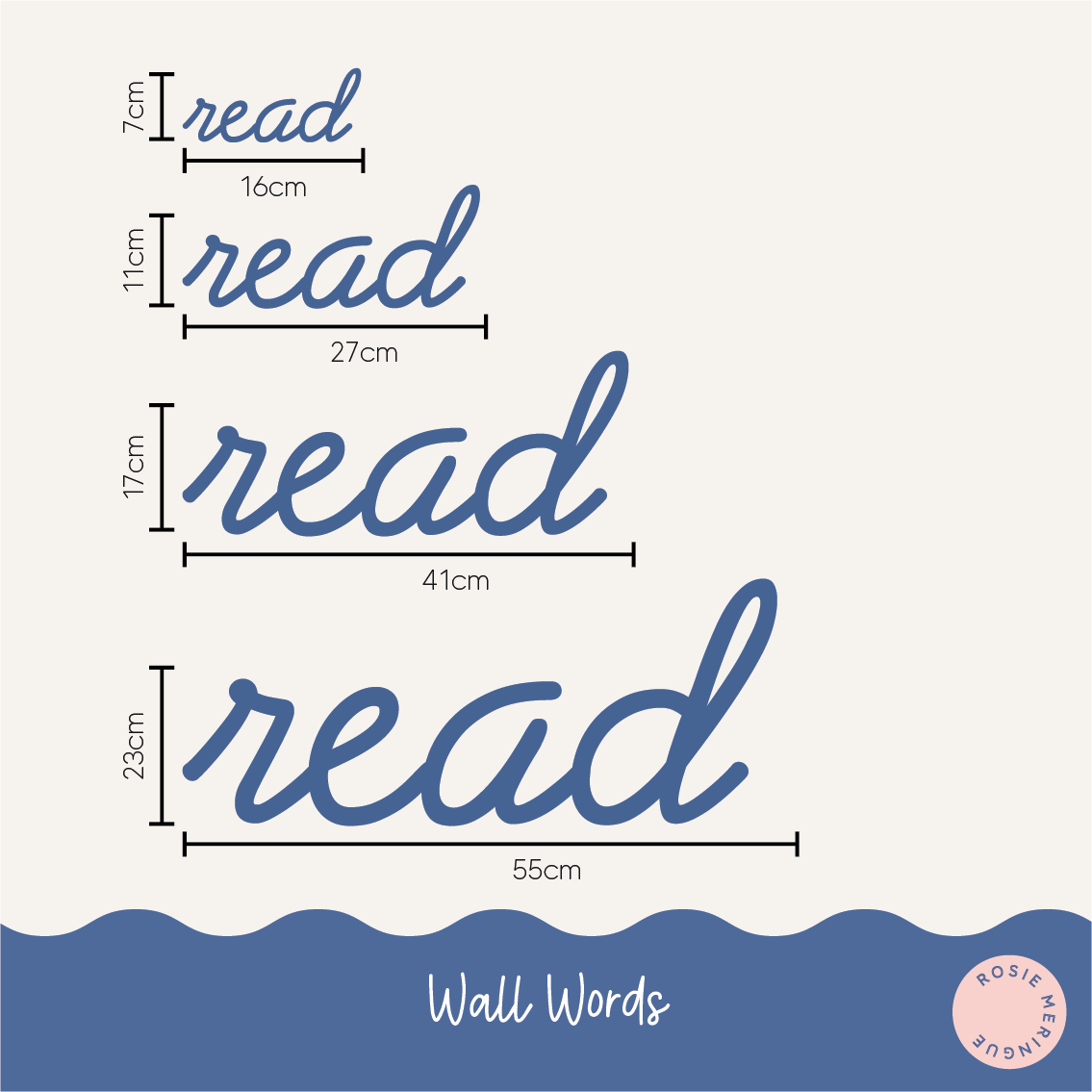 Read Wall Sign