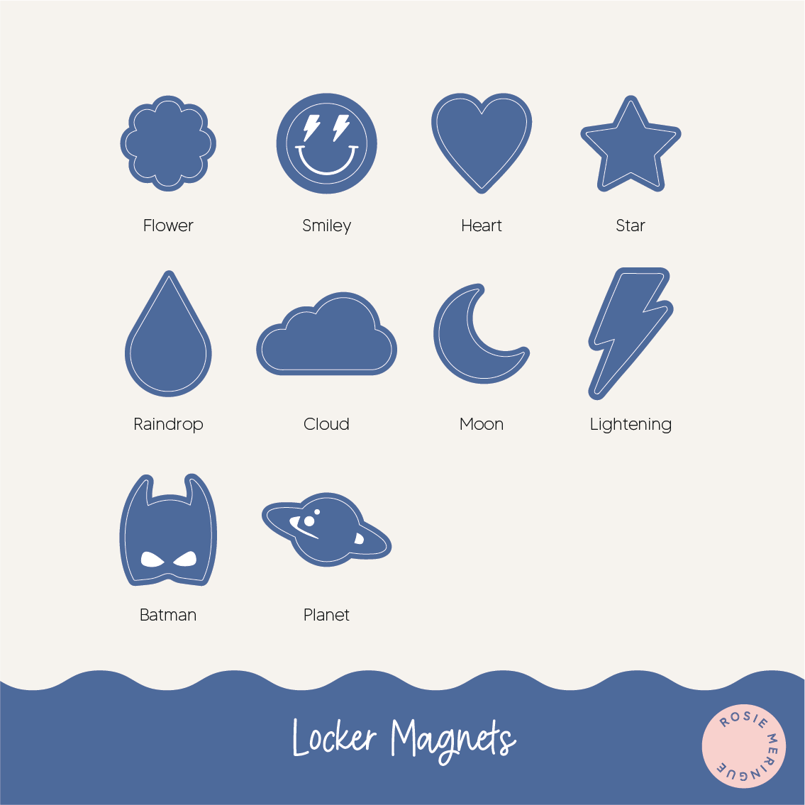 Magnetic Locker Decorations