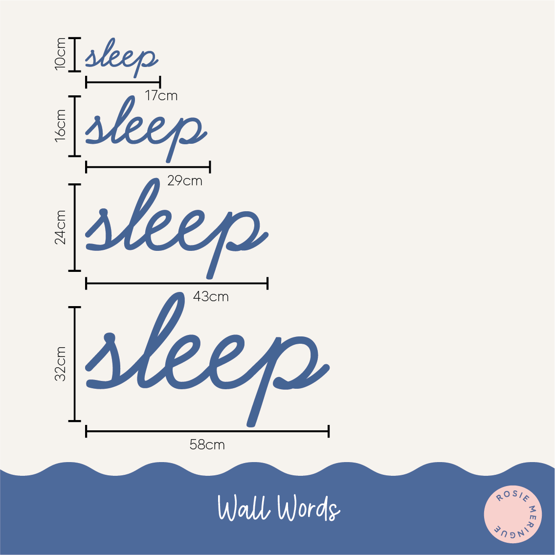 Sleep Wall Sign