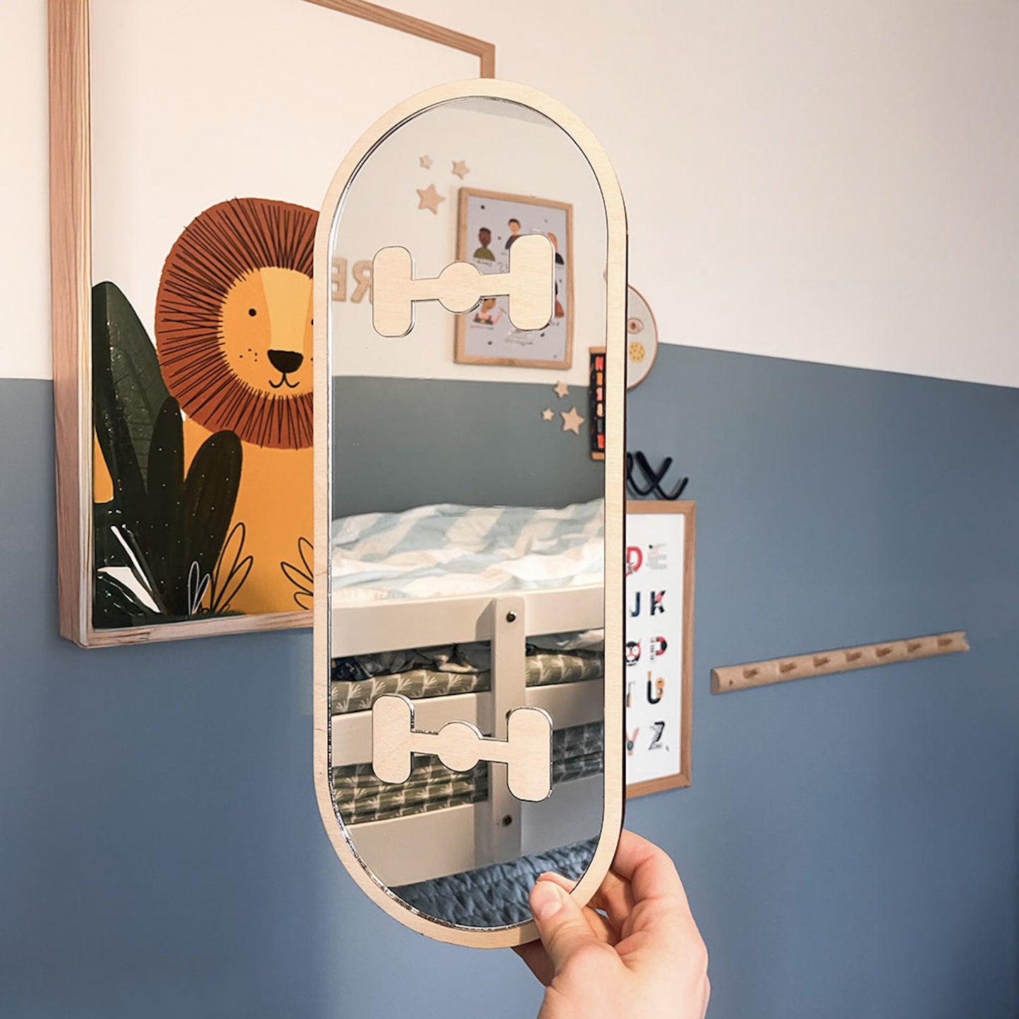 Skateboard Mirror