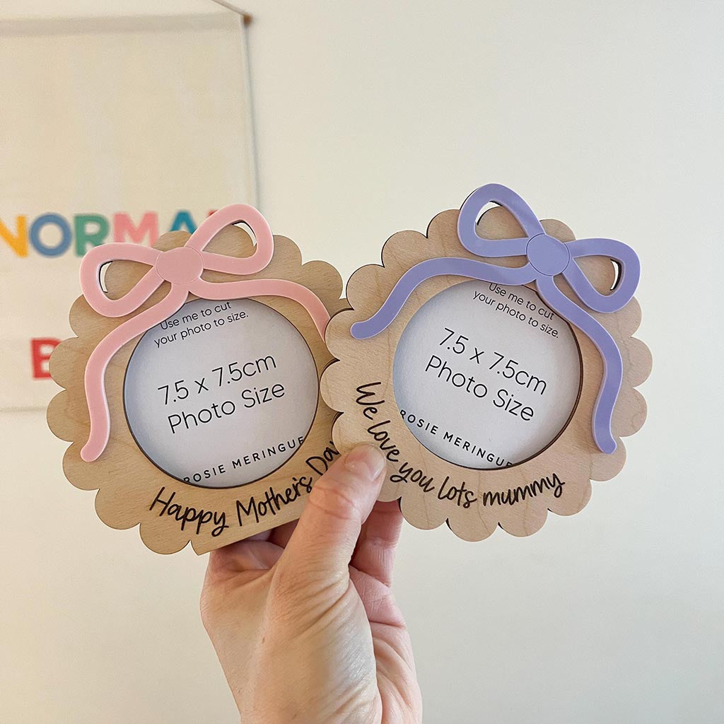 Personalised Bow Mother's Day Frame