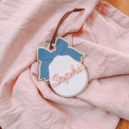 Egg Personalised Easter Tag